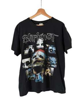 Slipknot 00's Slipknot t-shirt "Faces and glitter" Sz M